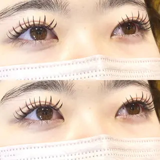 マツエク・マツパ 束感･似合わせ☽ mizunaのマツエク・マツパデザイン