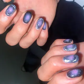 ネイル akari✨ 韓国風、メンズネイルのネイルデザイン