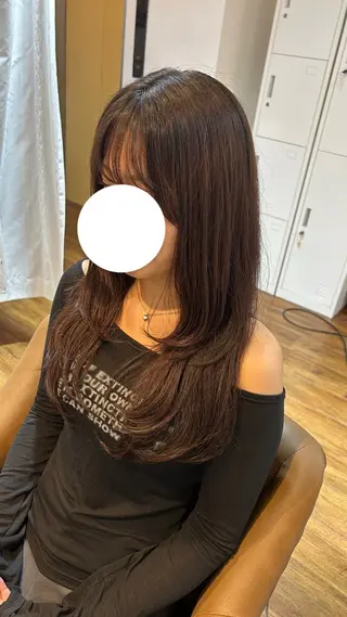 ロング ✨10月カットモデル 募集中✨河本玲奈✨のヘアスタイル