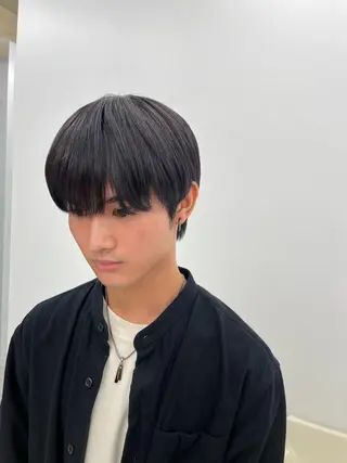 カラー メンズ 森龍馬 メンズ専門美容師のヘアスタイル