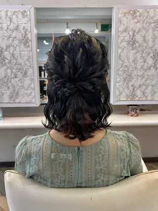 ミディアム konomi⛓🩶 カラー/ヘアアレンジのヘアスタイル