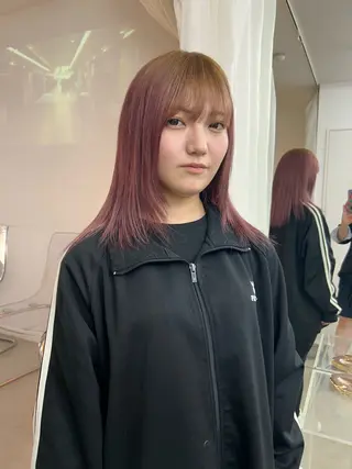 カラー RINKA 岡崎美容室のヘアスタイル