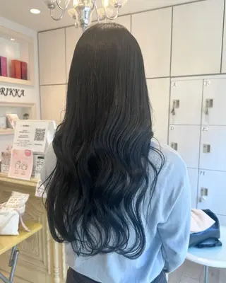 ロング カラー 韓国ヘア/レイヤー 顔周りカット/ユキナのヘアスタイル