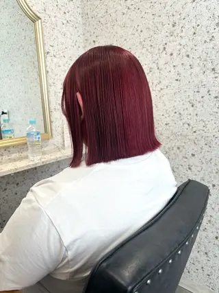 ミディアム カラー lani hair salon所属・SHOTO ハイトー ン/デザインカラーのヘアスタイル