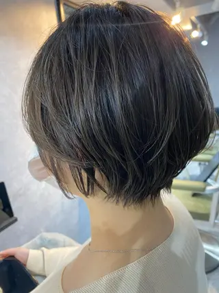 ショート カラー 久保亮太 /大人ショートのヘアスタイル