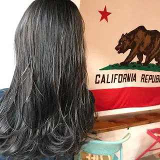 ロング カラー ヘアアレンジ ❤️カラー得意 🧡松浦睦樹❤️のヘアスタイル