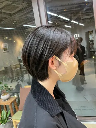 ショート mee.表参道所属・ボブ/ショート /パーマ/shinのヘアスタイル