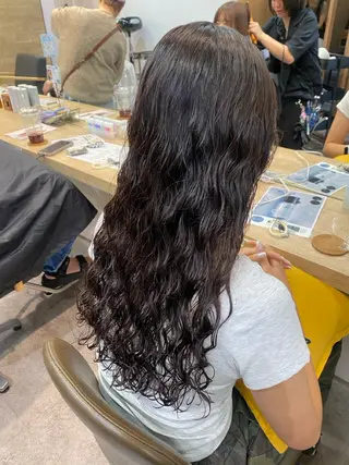 パーマ 🖤🌀くるくる パーマ🌀🖤ayaのヘアスタイル