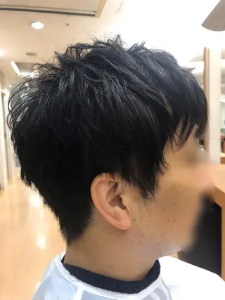 ショート カラー メンズ mod'shair船橋所属・ムロオカ ヨシキのヘアスタイル