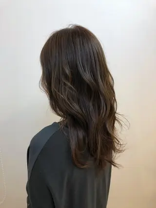 ロング カラー 齋藤 らいのヘアスタイル
