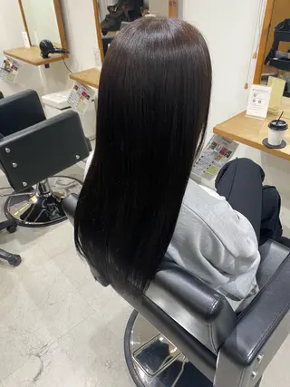 ロング カラー 銀座⚜️【脱白髪染め 美髪矯正】トグチのヘアスタイル