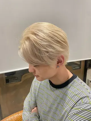 ショート カラー メンズ 🌿艶髪・透明感🌿 TATSUKIのヘアスタイル