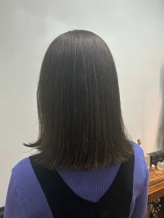 セミロング Eri 🌿透明感カラーのヘアスタイル