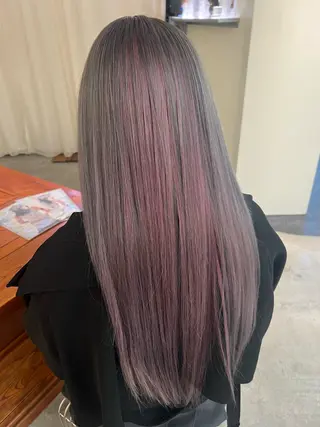 ロング カラー haco＋所属・圧倒的デザイン力 店長🎨RENAのヘアスタイル