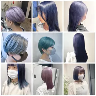 ロング 🌈モテ色 村上のぶきのヘアスタイル