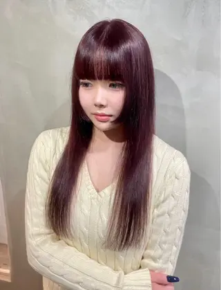 ロング カラー カノン/アニメ漫画 好き美容師︎💕︎︎のヘアスタイル