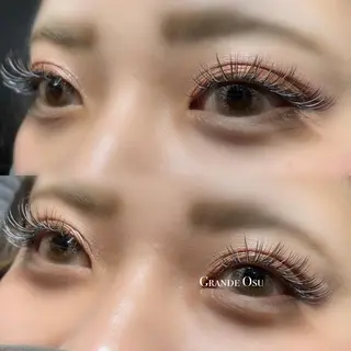 マツエク・マツパ GRANDE OSU 藤原/eye店長のマツエク・マツパデザイン