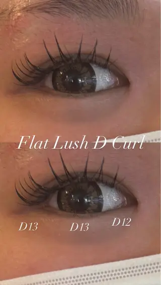 マツエク・マツパ Tripod所属・Tripod しおんのマツエク・マツパデザイン