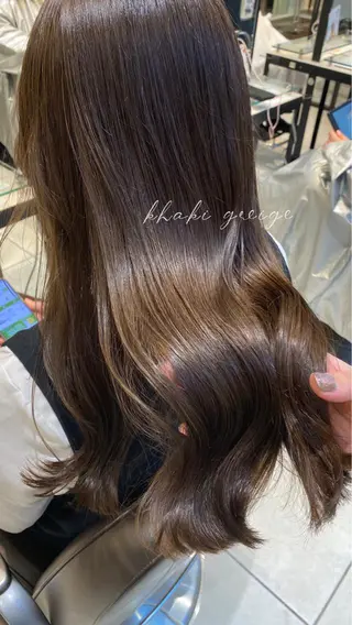 ロング カラー 韓国ヘア🇰🇷 トヨキトキコのヘアスタイル