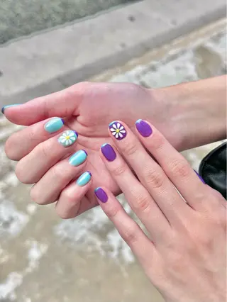 ネイル シモダ カスミ 🦀 @ksm_smdのネイルデザイン