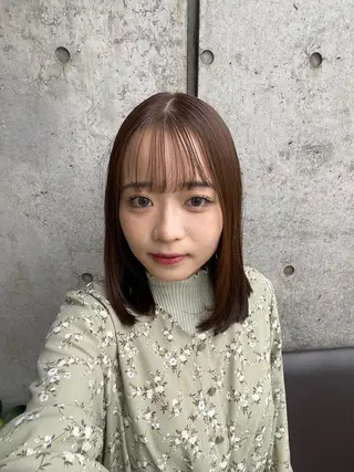 ミディアム 山浦司颯/ カラー/レイヤーのヘアスタイル