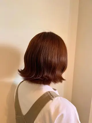 ショート 武村美咲/ 暖色/艶カラーのヘアスタイル