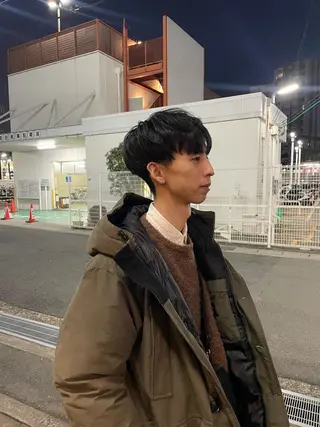 メンズ 水田 帆波のヘアスタイル