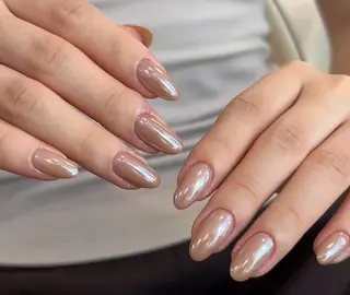 ネイル By moonネイル 🌷ワンホン/韓国風のネイルデザイン