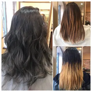 カラー 仲矢 あゆ美のヘアスタイル