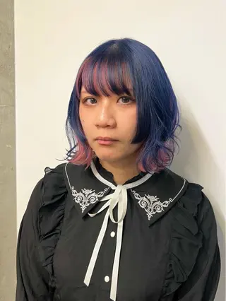 ショート カラー 土田かほ/当日可🎀 透明感カラー🍃のヘアスタイル