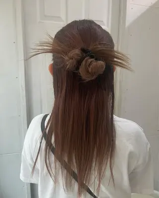 ロング ヘアアレンジ uros.所属・🩵aiko / モデル募集中️🩵のヘアスタイル