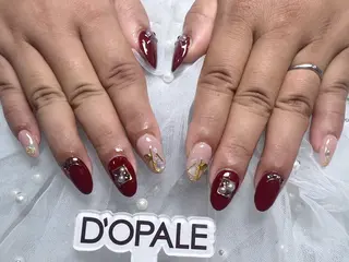 ネイル D‘OPALEサロン所属・トパサロン 上野kkのネイルデザイン
