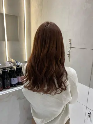 ロング カラー ナチュラル/韓国💎 haruka 💎のヘアスタイル