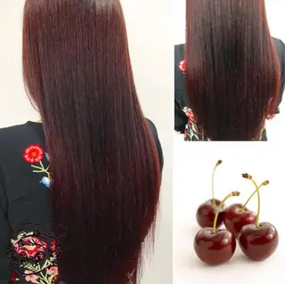 ロング カラー "PEPPU "所属・派手髪、ハイトーン ショートヘアShinのヘアスタイル