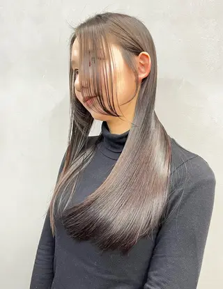 ロング 船津　天 /縮毛矯正/髪質改善のヘアスタイル