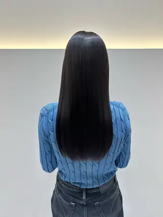 ロング ブリーチなしダブル カラー✨たくみのヘアスタイル