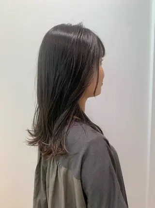 ショート カラー GO TODAY SHAiRE SALON 梅田店所属・柔らかくすみカラー ボブ/ショートのヘアスタイル