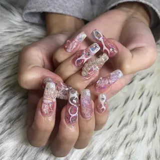 ネイル la vie  Luire所属・la vie Luire ｱｽｶのネイルデザイン