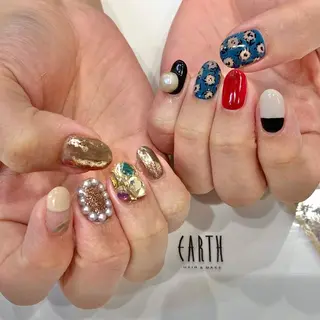 ネイル 佐藤 まりえのネイルデザイン