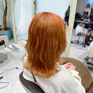 ミディアム THE ESCALA 町田所属・町田縮毛矯正/ 髪質改善/美髪特化のヘアスタイル