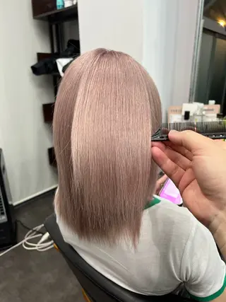 ミディアム カラー U&i所属・大塚 貴之のヘアスタイル