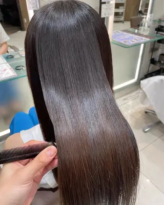 ロング 美髪×縮毛矯正 水上真由美😘のヘアスタイル