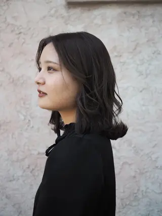 ミディアム カラー 💛ハイトーン💛 りむのヘアスタイル