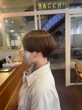 ショート カラー メイクス表参道所属・ショート/ボブ 矢野湧也のヘアスタイル