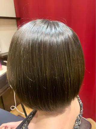 ショート 【くせ毛さんのお悩み 解決🍀】栗橋のヘアスタイル