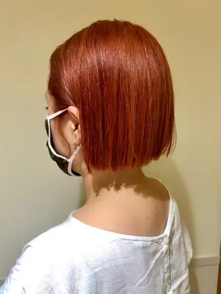 ショート カラー さかい なつみのヘアスタイル