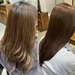 ロング カラー 🫧艶髪カラー🫧 伊原修子のヘアスタイル