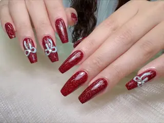 ネイル 💕チップネイル 🩷のネイルデザイン