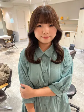 ミディアム SIKI yuuna レイヤーカット🪽のヘアスタイル