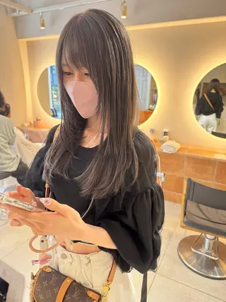 セミロング カラー 樋口　将輝 カラーモデル募集中のヘアスタイル